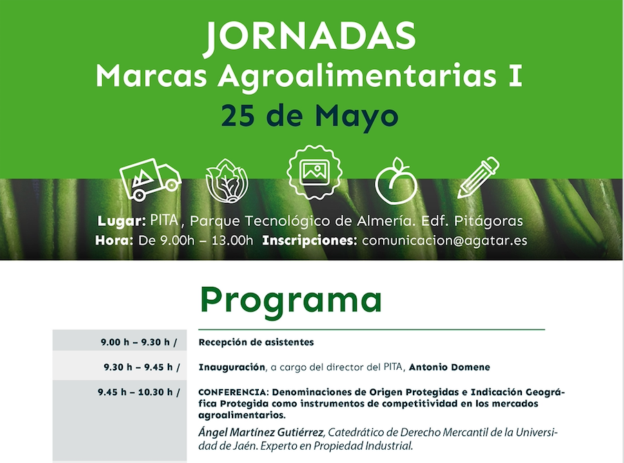 Organización de eventos by Ágatar: I Jornadas Marcas Agroalimentarias